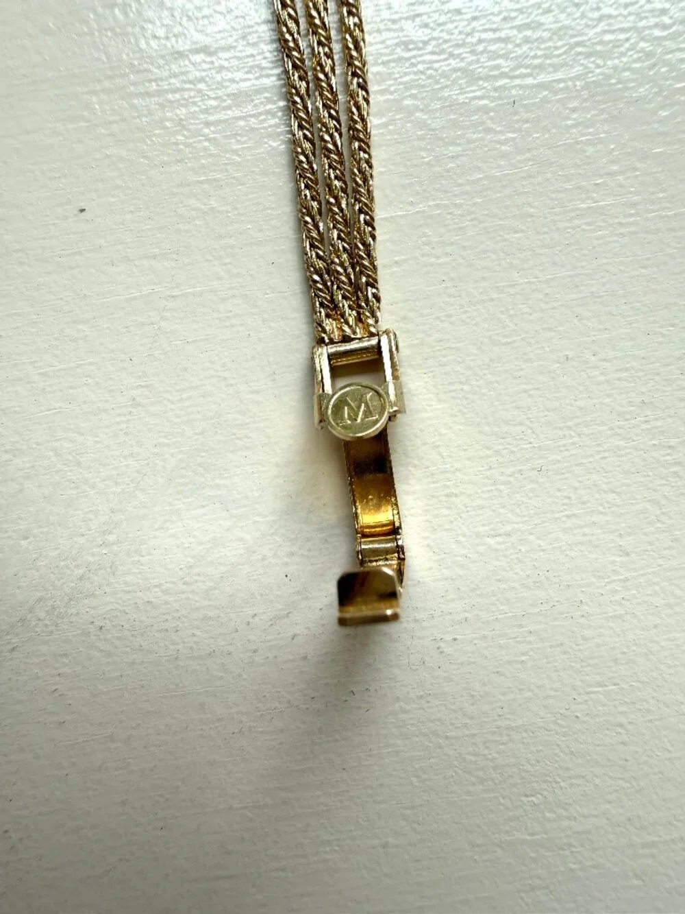 Vintage Movado 14K Gold & Diamond Swiss Quartz Ladies Bracelet Watch | Serviced
